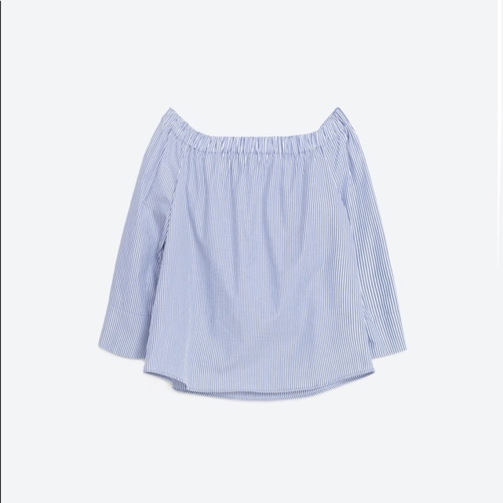 Zara Off the Shoulder Long Sleeve